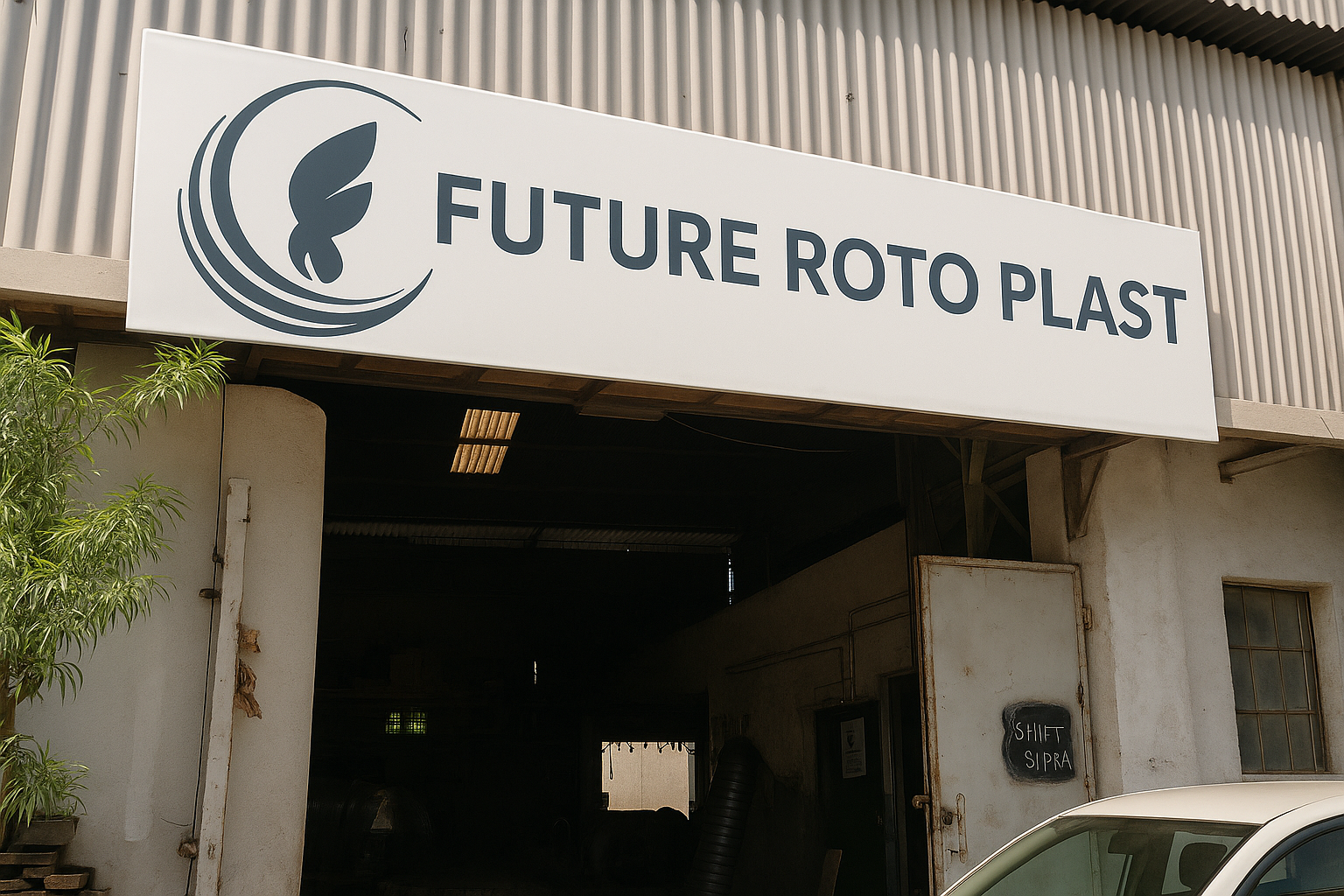 Vertical Roto Mould Application